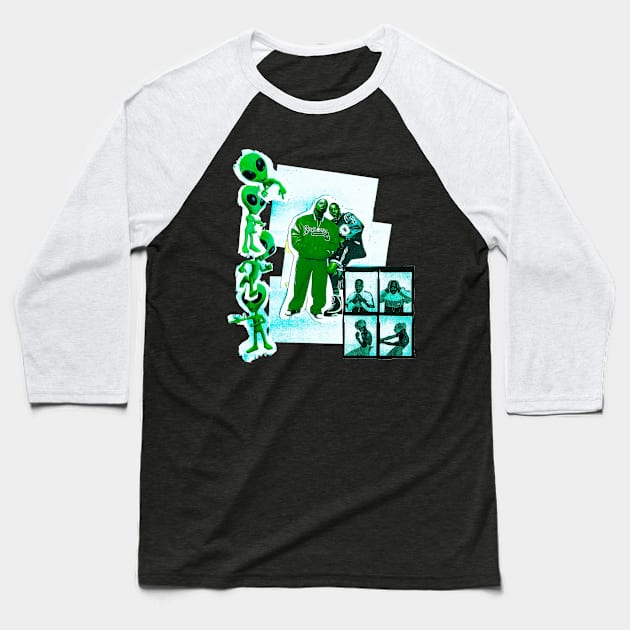 outkast Atlien is green rapper Baseball T-Shirt by pinkcomics